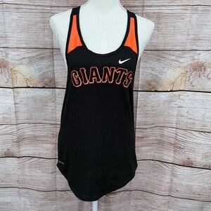 Nike San Francisco Giants MLB Black Racerback Tank Top Size XS